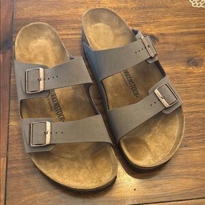 Birkenstock Brown Double Strap Sandals